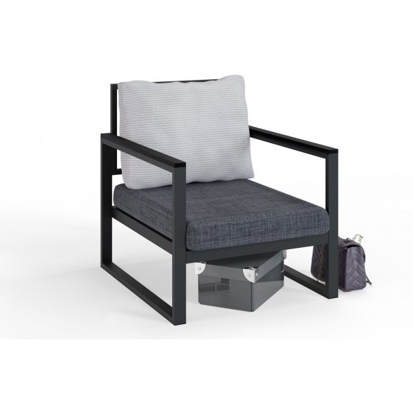 Montreal fauteuil - Grijs