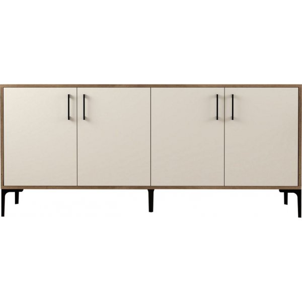 Buffet Kyiv 180 cm - Noyer/crème Buffet Kyiv 180 cm - Noyer/crème