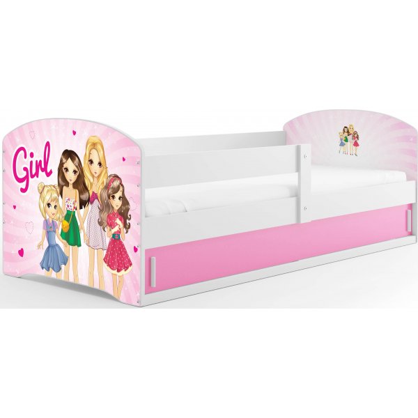 Vejle barnsäng med förvaringsfack 80 x 160 cm - Valfri sticker & färg Vejle barnsäng med förvaringsfack 80 x 160 cm - Valfri sticker & färg