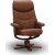 Fauteuil pivotant Berlin - Cuir marron