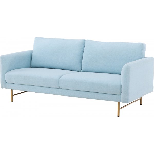 Sky 3-sits soffa - Babybl/Whitewash