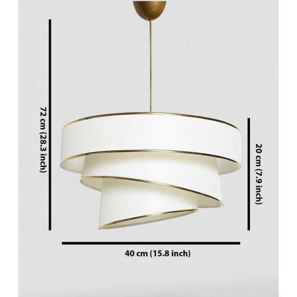 Couper taklampa - Guld Couper taklampa - Guld