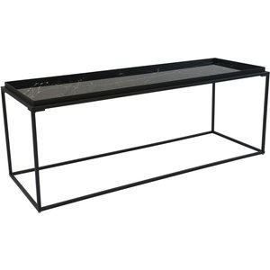 Hilliard salontafel 122 x 42 cm - Zwart