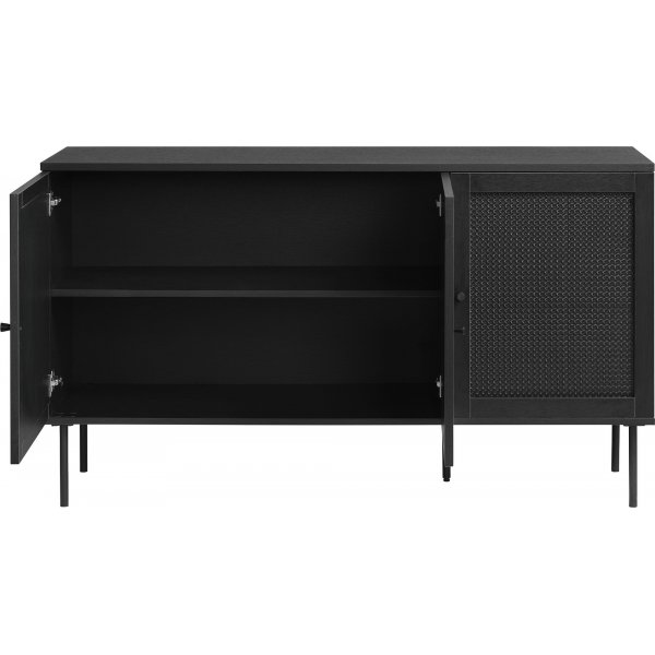 Buffet menu noir 140 cm Buffet menu noir 140 cm