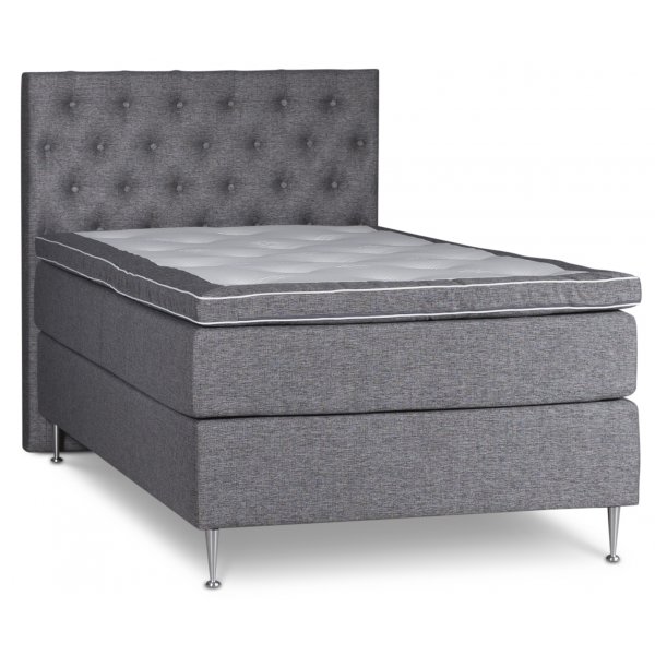 Dream komplett sängpaket ink gavel 7-zons kontinentalsäng 120 cm - Mörkblå Dream komplett sängpaket ink gavel 7-zons kontinentalsäng 120 cm - Mörkblå