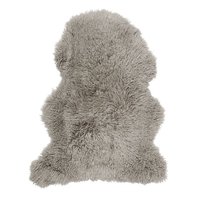 Frizzy långhårigt fårskinn - Mörkbeige Frizzy långhårigt fårskinn - Mörkbeige