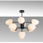 Basar taklampa 10316 - Svart/vit