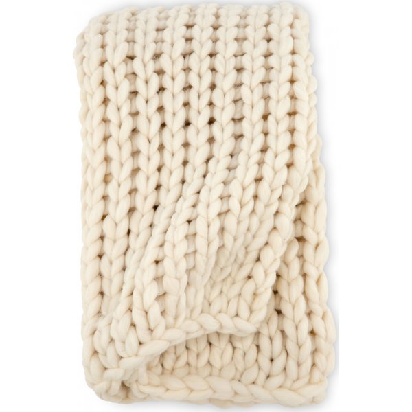 Hägg pläd 130x170 cm - Beige Hägg pläd 130x170 cm - Beige