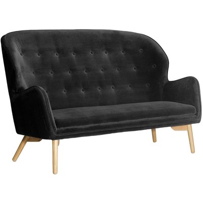 Mantle soffa 2-sits - Svart