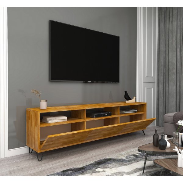 Holly TV-bänk - Ek Holly TV-bänk - Ek