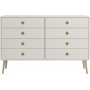 Softline byr med 8 ldor - Vit