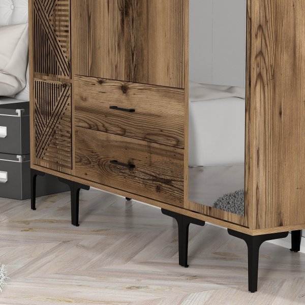 Armoire Kumsal 10 Noyer Armoire Kumsal 10 Noyer