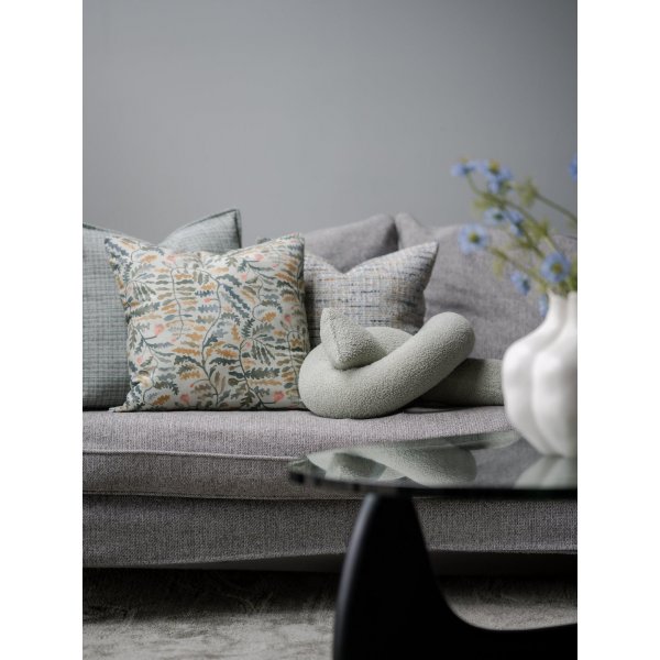 Bertie kussenhoes 45 x 45 cm - Blauwgroen