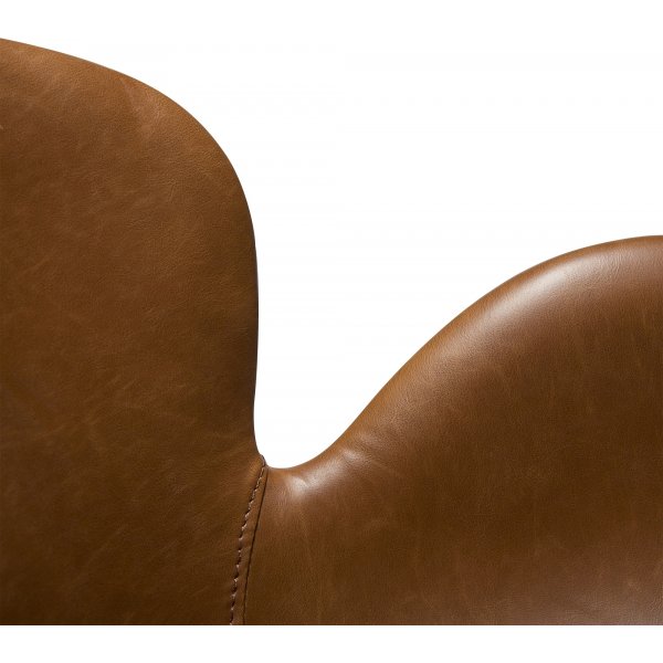 Chaise de salle  manger Gaia - PU marron