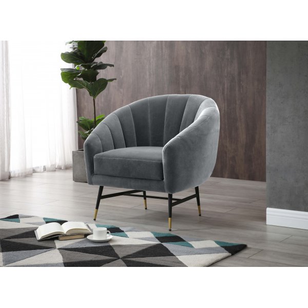 Fauteuil Lynn - Gris