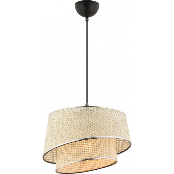 Barette taklampa - Cream/silver
