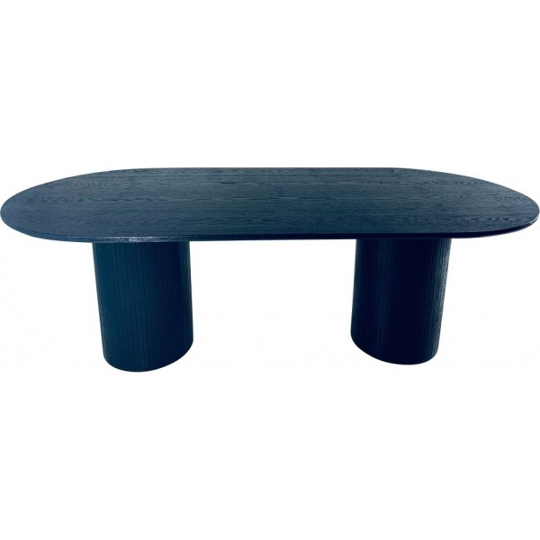 Nova matbord 215 cm - Svartbetsad ask Kolli 1