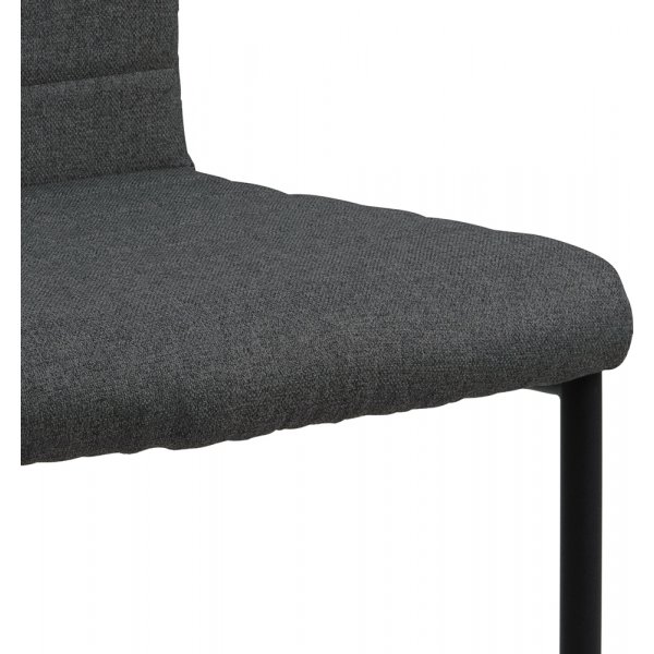 Moon matstol - Grå/svart Moon matstol - Grå/svart