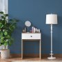 Bijou sminkbord 12, 60 x 42,5 cm - Valnt/vit