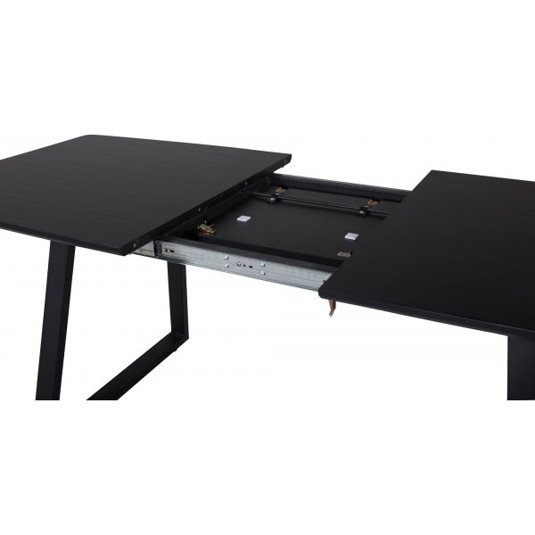 Hallsberg matbord 160-200 cm - Svart Hallsberg matbord 160-200 cm - Svart