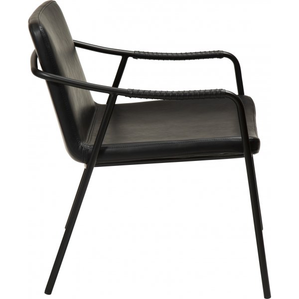 Fauteuil Boto - PU noir Fauteuil Boto - PU noir