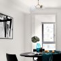 Damar plafondlamp 6332 - Goud/wit