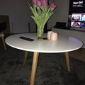 Kundbild Soffbord Hillerstorp - Vit: Superfint bord! Större än jag...