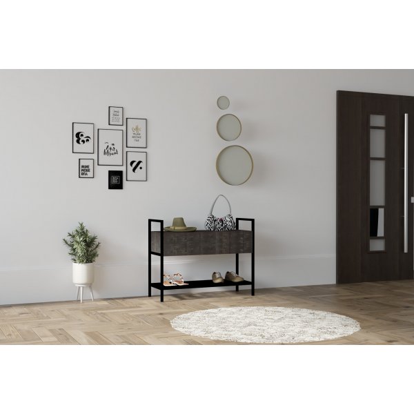 Narden hallbord 90 x 34 cm - Antracit Narden hallbord 90 x 34 cm - Antracit