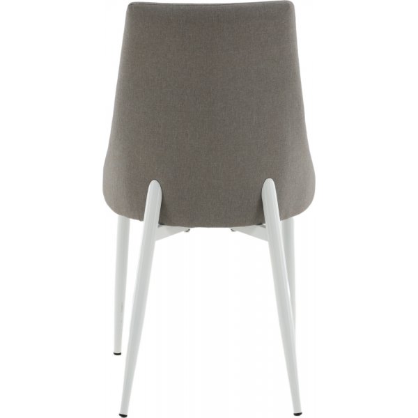 Chaise de salle  manger Laila - Gris/blanc