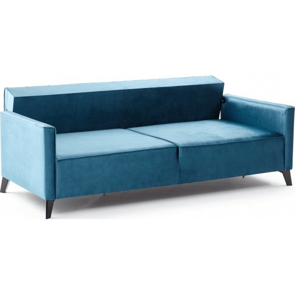 Ova 3-sits bäddsoffa - Turkos Ova 3-sits bäddsoffa - Turkos