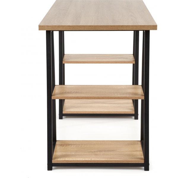 Bureau Mejo 120x60 cm - Chne Sonoma/noir