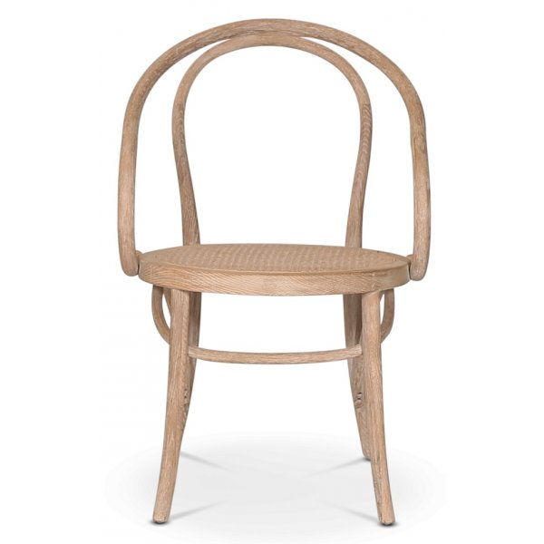 Danderyd No.30 karmstol bjtr - Whitewash / Rotting + Textilrengring fr mbler