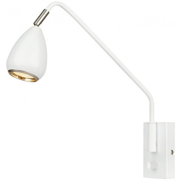 Bike vgglampa - Vit