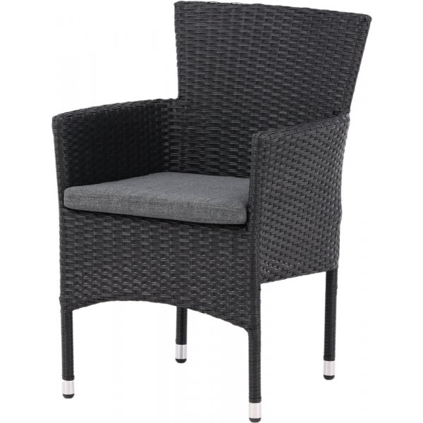 Malina matstol - Svart/Grå Malina matstol - Svart/Grå