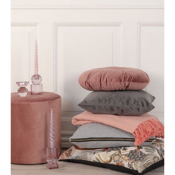 Cort Pläd - Rosa/vit Cort Pläd - Rosa/vit