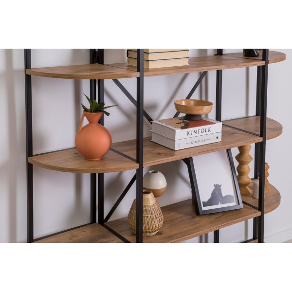 Bibliothèque Signa - Pin/noir Bibliothèque Signa - Pin/noir