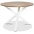 Skagen matgrupp - Runt bord inklusive 4 st Herrgrd Gripsholm stolar ekbetsad sits - Vit/Ekbets