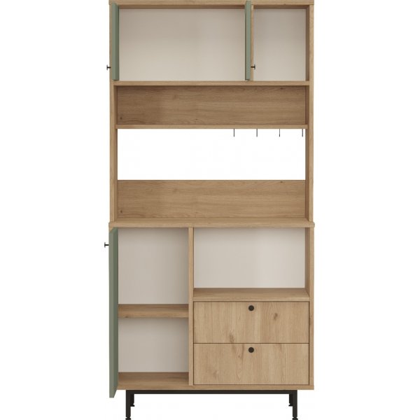 Royce köksskåp 4 - Ek/grön Royce köksskåp 4 - Ek/grön