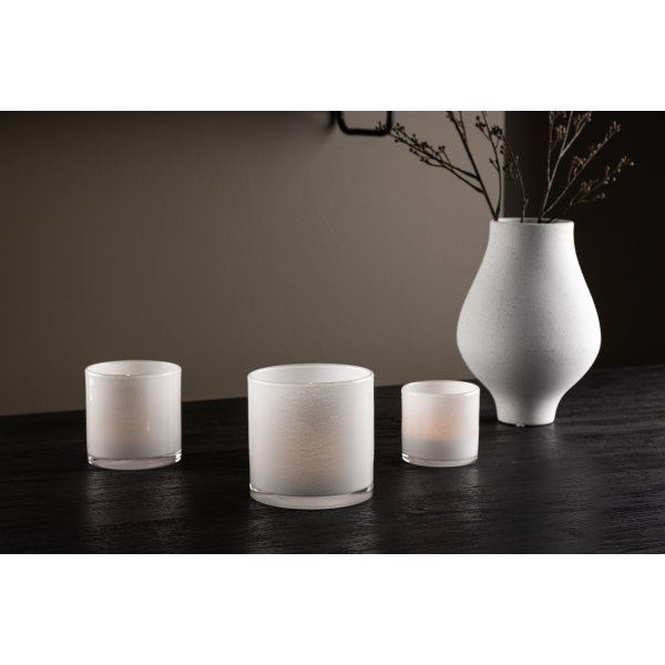 Lanterne Glora 12 cm - Blanc