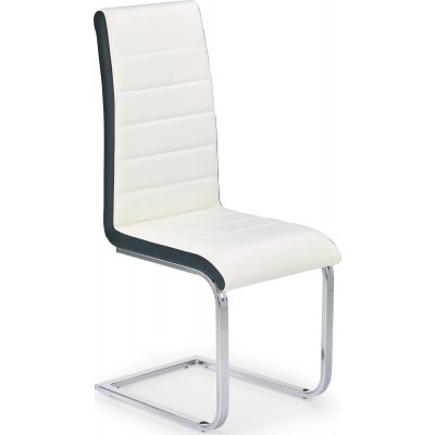 Iris stol - (vit|svart) Krom