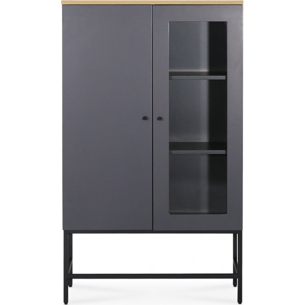 Edge skp i Ek / Gr hgtryckslaminat (HPL) + Flckborttagare fr mbler