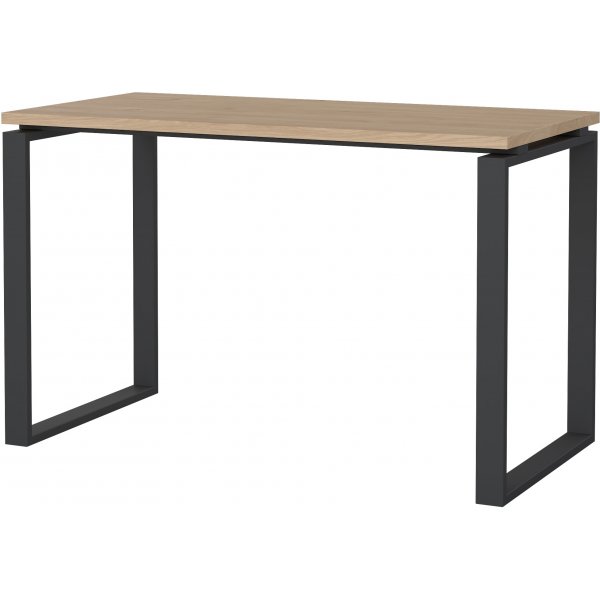 Bureau Sign 120 cm - Gris mat/hickory