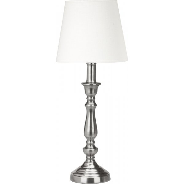 Pied de lampe Thrse - Argent antique