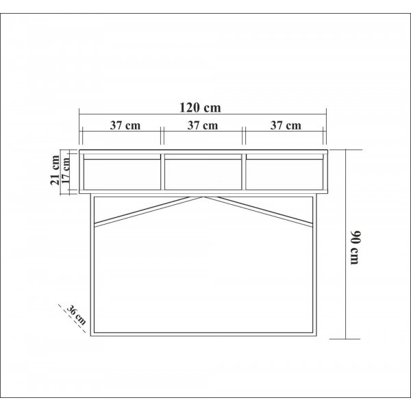 Laxus consoletafel - Travertijn