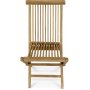 Matgrupp med 4 stolar och matbord 122 beige/teak - Merca/Salt