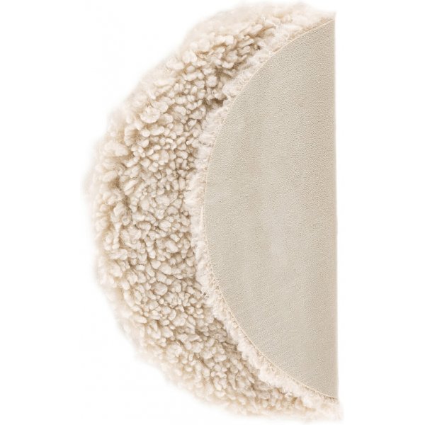 Katy stolsdyna Ø34 cm - Vit fårskinnsimitation Katy stolsdyna Ø34 cm - Vit fårskinnsimitation