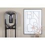 Marbystrand golvlampa - Svart/glas