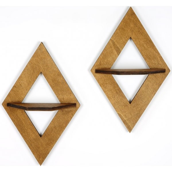 Rafa wandplank 260 Walnoot