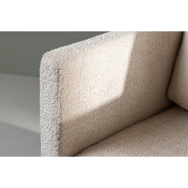 Ragusa fåtölj - Vit bouclé Ragusa fåtölj - Vit bouclé