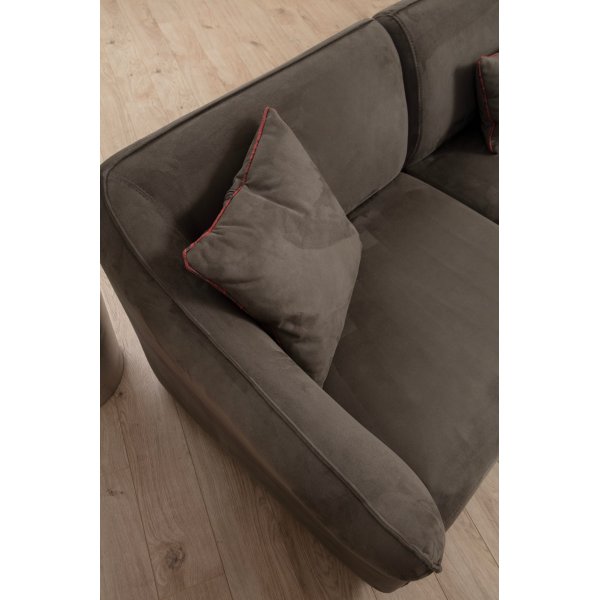 Canap divan Mentis 376 cm - Marron